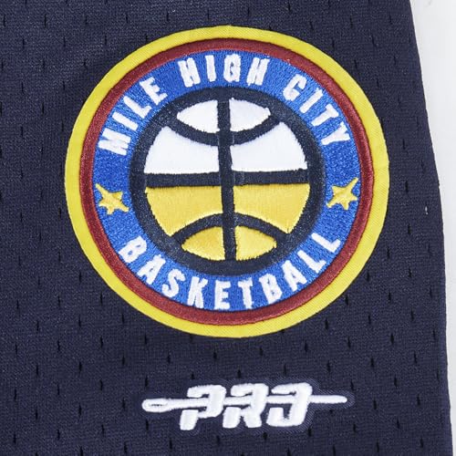 Pro Standard Big Boys NBA Denver Nuggets MESH Button Down MESH TOP Midnight Navy S by Pro Standard - Image 4