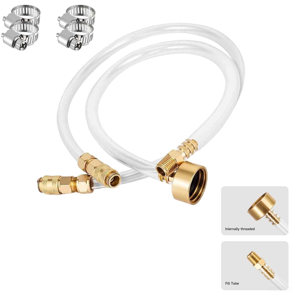Seastar - Kit di spurgo idraulico per sterzo con raccordi Quick Connect e tubo trasparente per il monitoraggio dell'aria