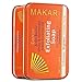 MAKARI Extreme Argan & Carrot Oil 3 Piece Gift Set - Exfoliating Soap, Tone Boosting Body Lotion & Face Cream Ideal for All Skin Types, Botanical Self Care Kit for Women