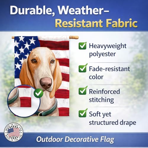 Drapeau Chien Porcelaine Caroline's Treasures Grand Format Multicolore