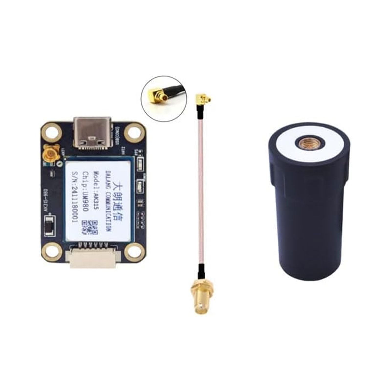 GPS Module for RTK Differential, UM980 UM982 GNSS Full-Frequency, High-Precision UAV Navigation (AK315-AK159)