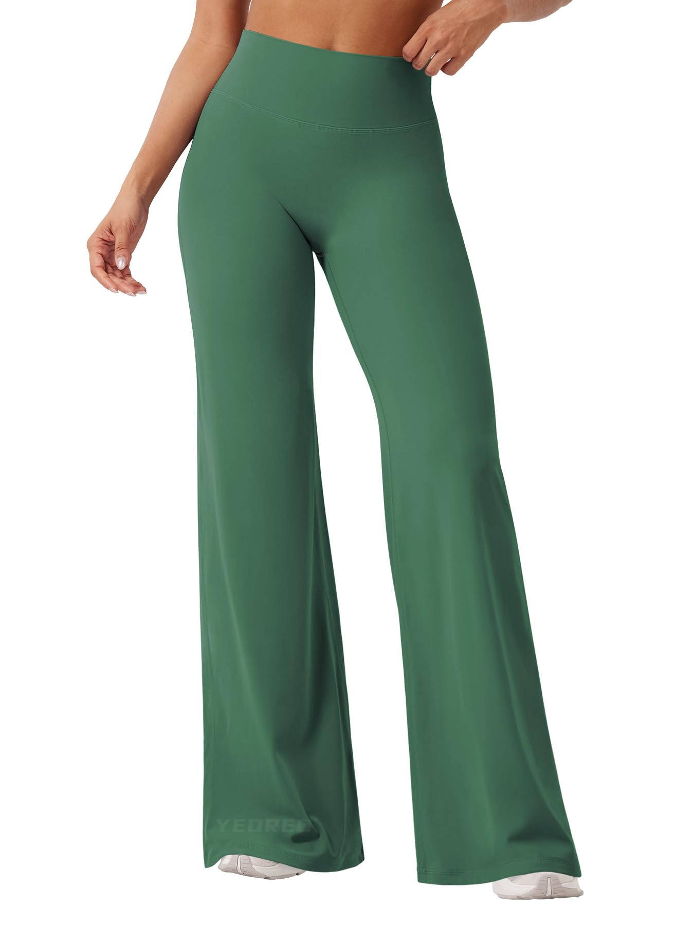 YEOREO Workout Leggings Womens No Front Seam Straight Leggings 29"/ 31.5"/ 33"/ 35" High Waist Buttery Eddiy Gym Yoga Pants — view 80