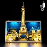 【Kit d'éclairage uniquement, modèle non inclus】Le kit d'éclairage LED Kyglaring est compatible avec le set Lego 21064 et transforme votre modèle en une pièce d'exposition éclatante. Sans éclairage, vos briques peuvent paraître ternes ; notre kit leur donne vie, ajoutant des détails saisissants et créant un impact visuel spectaculaire. Idéal pour décorer votre maison, votre bureau ou votre étagère de collectionneur.