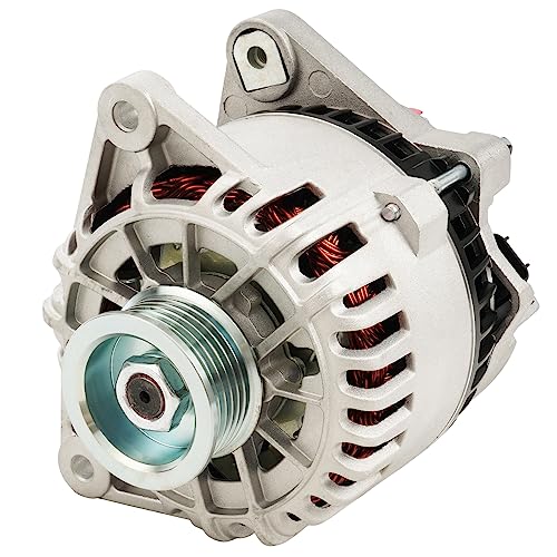 Image of KAX New Alternator 8265N Compatible With Ford, Mazda,2001-2009 Ranger 2.3L, 2001-2009 B2300, Alternator Replacement 110A S6 CW | Fits 2001-2009 Mazda B2300 L4 2.3L, Replacement OE 1F7018300A, 6L5Z10346ABRM, 85188, 1L5Z10V346AARM, 90025135, 8518, 1L5UAB