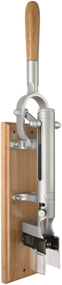 Professional Wall-mounted Corkscrew with Wood Backing