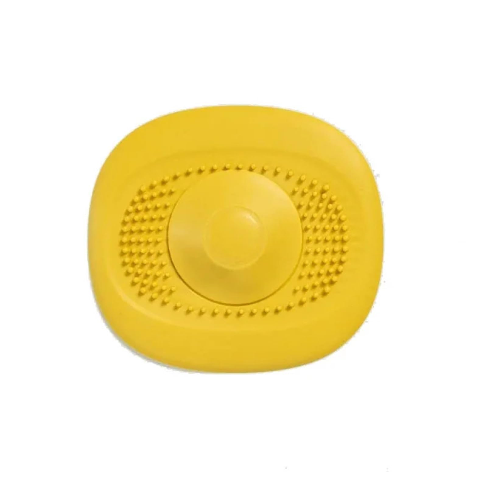 8pcs Sink Drain Strainer Hair Catcher Irregular Bath Stopper Prevent Clogging Bathroom Washbasin Accessori For Kitchen(YELLOW)