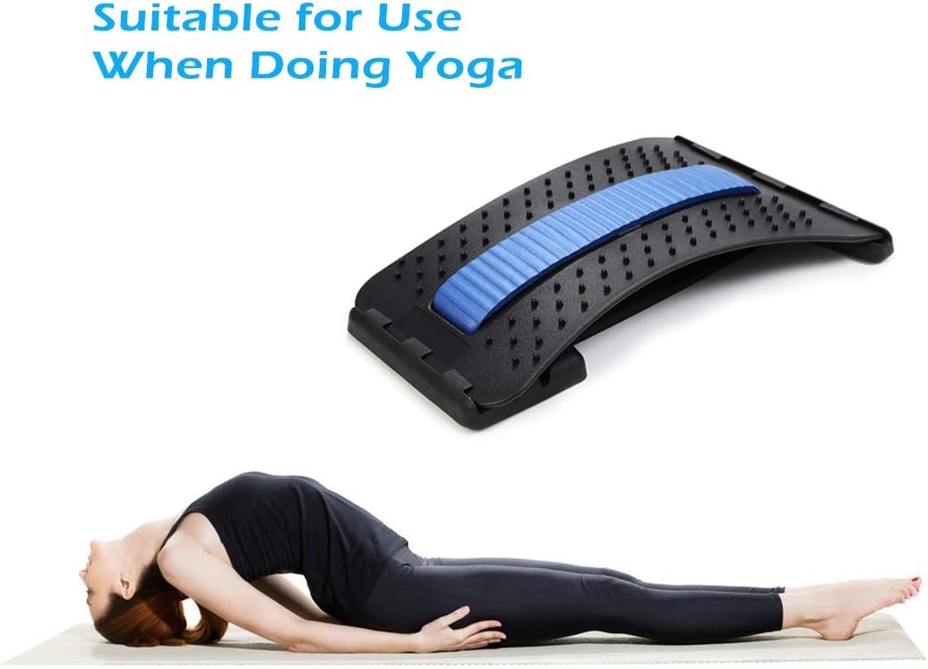 Authentic Crazy Deals Nolencia Back Stretching Device, Backright Lumbar Relief Back Stretcher, 3 Adjustable Setting Magic Back Massager Lumbar Support, Spine Pain Muscle Relief (Black) One-Day Sale: Up to 50% Off Nolencia Back Stretching Device, Backright Lumbar Relief Back Stretcher, 3 Adjustable Setting Magic Back Massager Lumbar Support, Spine Pain Muscle Relief (Black)