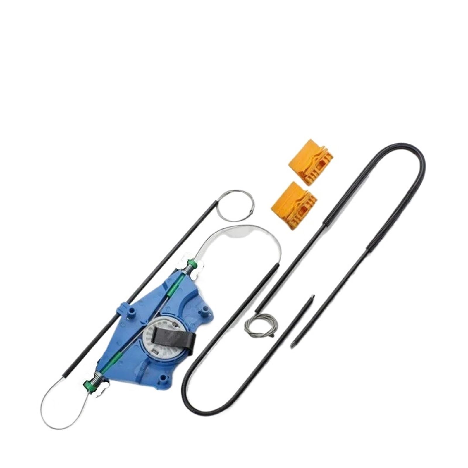 Sauanmnktp Front Left Set Window Winder Repair Kit For Vw For Touareg 2003-2010 Front Left Electrical Window Regulator Repair Kit