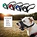 Nylon Dog Muzzle for Small,Medium,Large Dogs Prevent from Biting,Barking and Chewing,Adjustable Loop(L/Black)