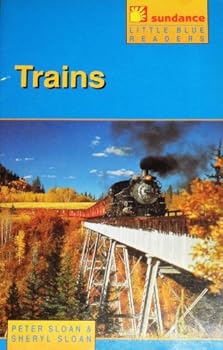 Paperback Trains (Little blue readers) Book
