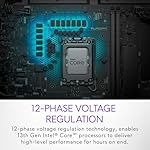 Alienware Aurora R16 Gaming Desktop - Intel Core i7 14700F, 32GB DDR5 RAM, 1TB SSD, NVIDIA GeForce RTX 4070 Super 12GB GDDR6X Graphics, Windows 11 Home, 1 Year Onsite/in-Home Service - Basalt Black - Image 4