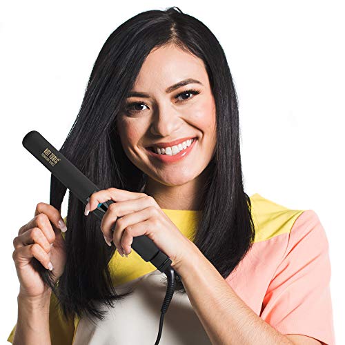 Hot Tools Pro Signature Céramique numérique cheveux plat en fer, Silky, Styles de qualité professionnelle lisse, (1 dans)