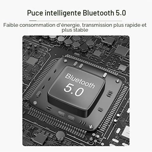 Télécommande Bluetooth à Bouton, Contrôleur de Téléphone Portable étanche IPX4 sans Fil pour Volant de Moto de Vélo de Voiture, Contrôle de Caméra Audio