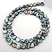 6mm Natural Abalone Shell Flat Coin Beads Strand 16 Inch Jewelry Making Beads