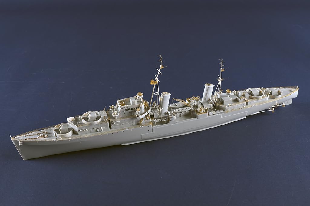 Generico 05368 HMS Scylla, Plastic Model Warship, Kit di Modellismo in Plastica, Scala 1/350