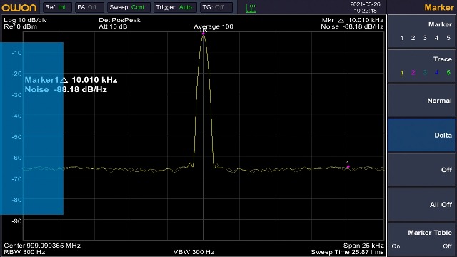 Image of OWON XSA810-TG 9-inch LCD Spectrum Analyzer with Tracking Generator, Frequency Range 9 kHz to 1 GHz,high Resolution 1280X800 Pixels with USB Host, USB Device,LAN, Earphone, HDMI Connectivity