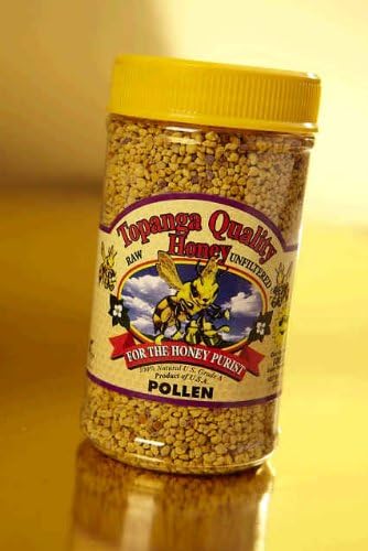 Topanga Quality HoneyPollen, All Natural, Kosher - 1 Jar Each