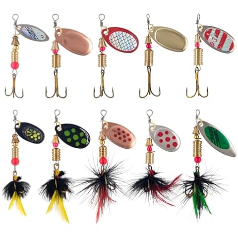 YPWUE 10pcs Fishing Lure Kit Cover