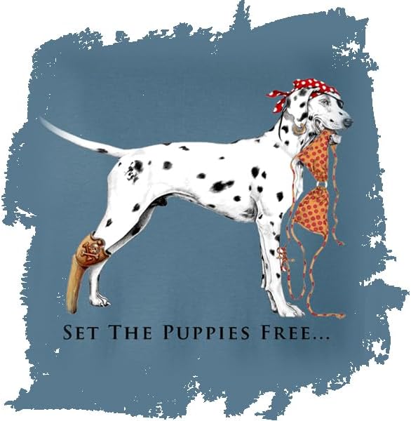 SEA DOG Set The Puppies Free Long Sleeve Graphic T-Shirt, 100% Ringspun Cotton, Relaxed Fit, Printed in USA - Image 3