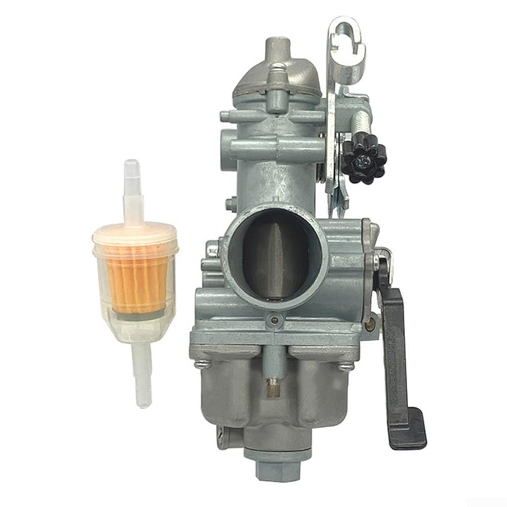 Robuster Metall Vergaser mit Kraftstofffilter für XR350R | für robuste Metallkonstruktion, hohe Hitzebeständigkeit, langlebig für Rennstrecken, OEM 16100-KN5-673 Passform