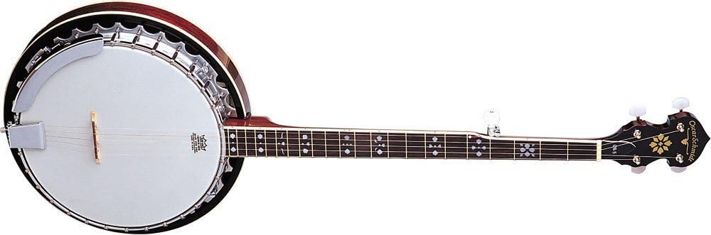 Oscar Schmidt OB5 Gloss Mahogany 5-String Banjo