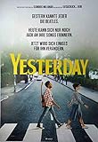 Yesterday - Himesh Patel - Lily James - Filmposter 37x53cm 