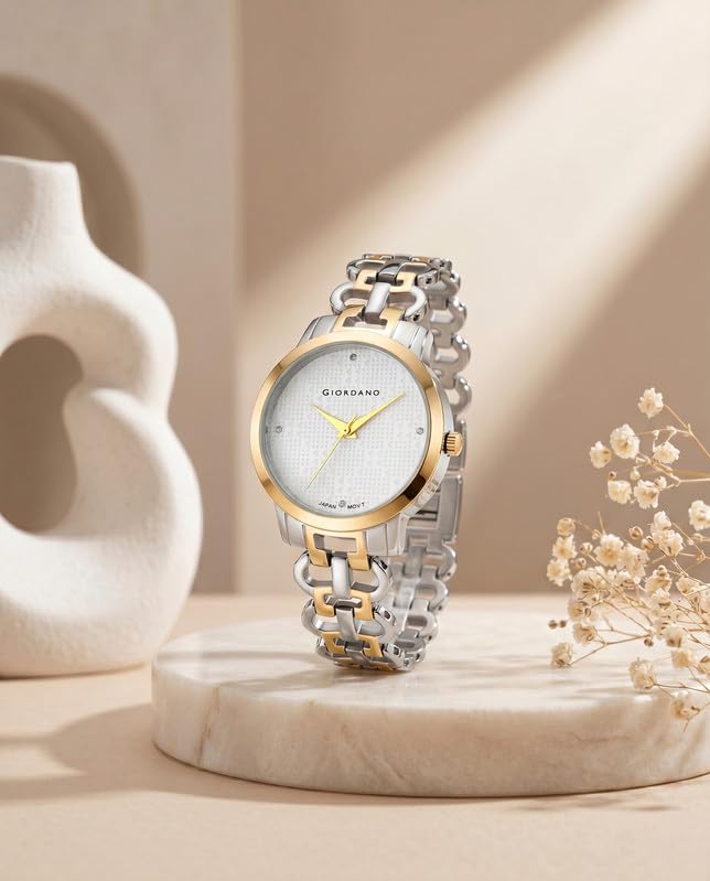 Image of Giordano Fashionista Collection Analog Watch for Women with Classy Dial, Bracelet Strap and Stylish & Elegant Design