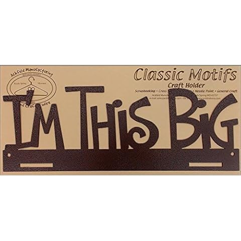 Ackfeld Craft FrameI'mThisBig14, Copper Vein, 12" Cover