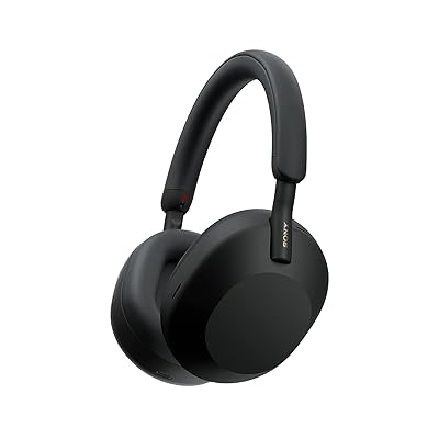 Sony WH-1000XM5 Premium Noise Canceling Headphones, Auto NC Optimizer, 30-Hour Battery, Alexa Voice Control, Midnight Blue
