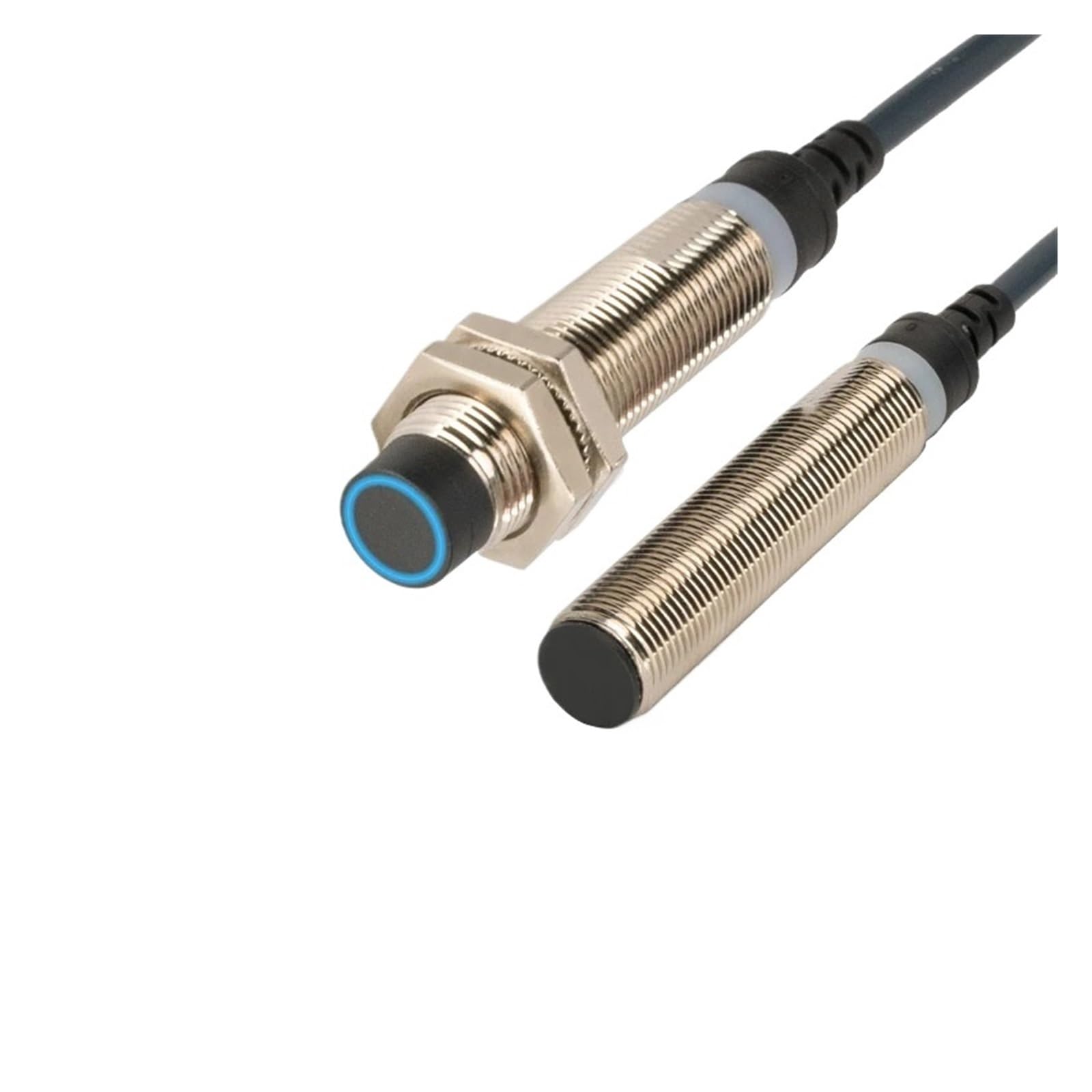 Capteur de proximité M12 NPN NO 24V CC étanche pour détection industrielle (E2CE-M12KS04W-C1)