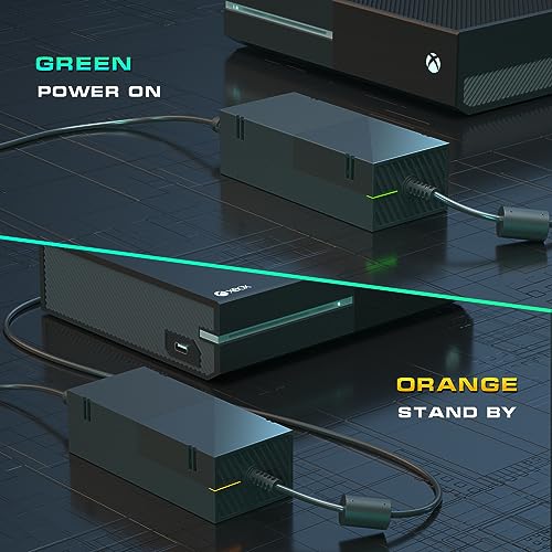 Ponkor WG065C-2000200 Power Supply For Xbox One, Ac Cord Replacement Power Brick Adapter 100-240V Compatible thumb #4