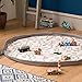 Produktbild snugo® Auto Aufräumsack handgenäht in Deutschland | Spielsack & Spielmatte in Einem für Kinder & Baby | Ideal für die Aufbewahrung von Spielzeug, Lego und Spielsachen
