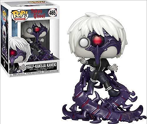Surtrout Anime Tokyo Ghoul Ken Kaneki Pop 465 Figurine avec Boîte, Tokyo Ghoul Figurine Modèle Collection Cadeau 10 Cm