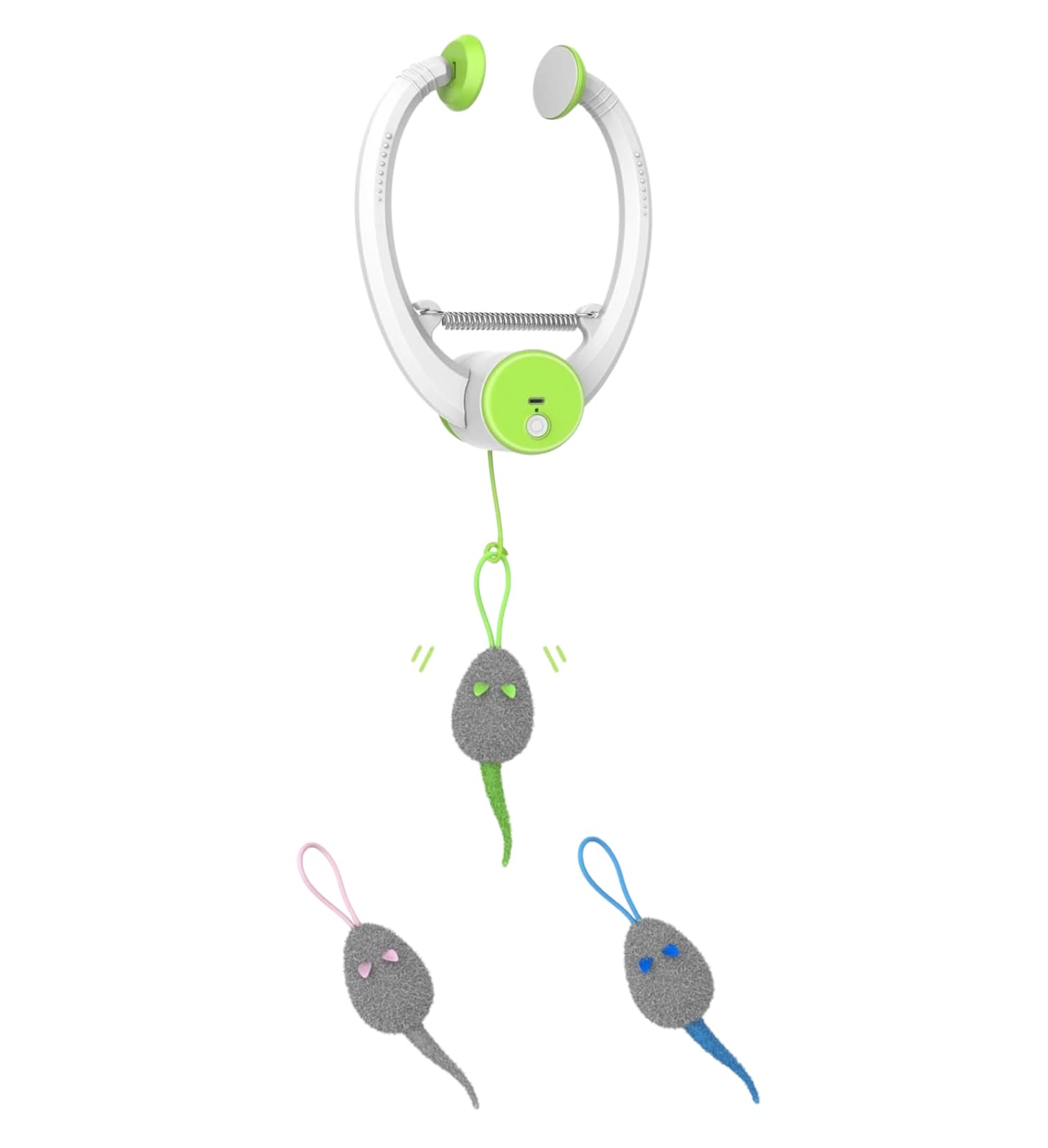 Jouet en peluche automatique pour chat à 3 modes de mouvement interactifs