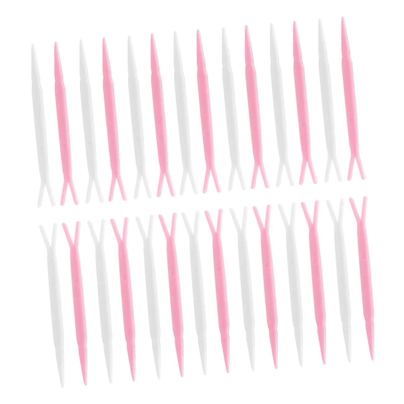 FRCOLOR Lightweight Eyelid Sticker Applicator Double Eyelid Fork Tool for Women Random Color