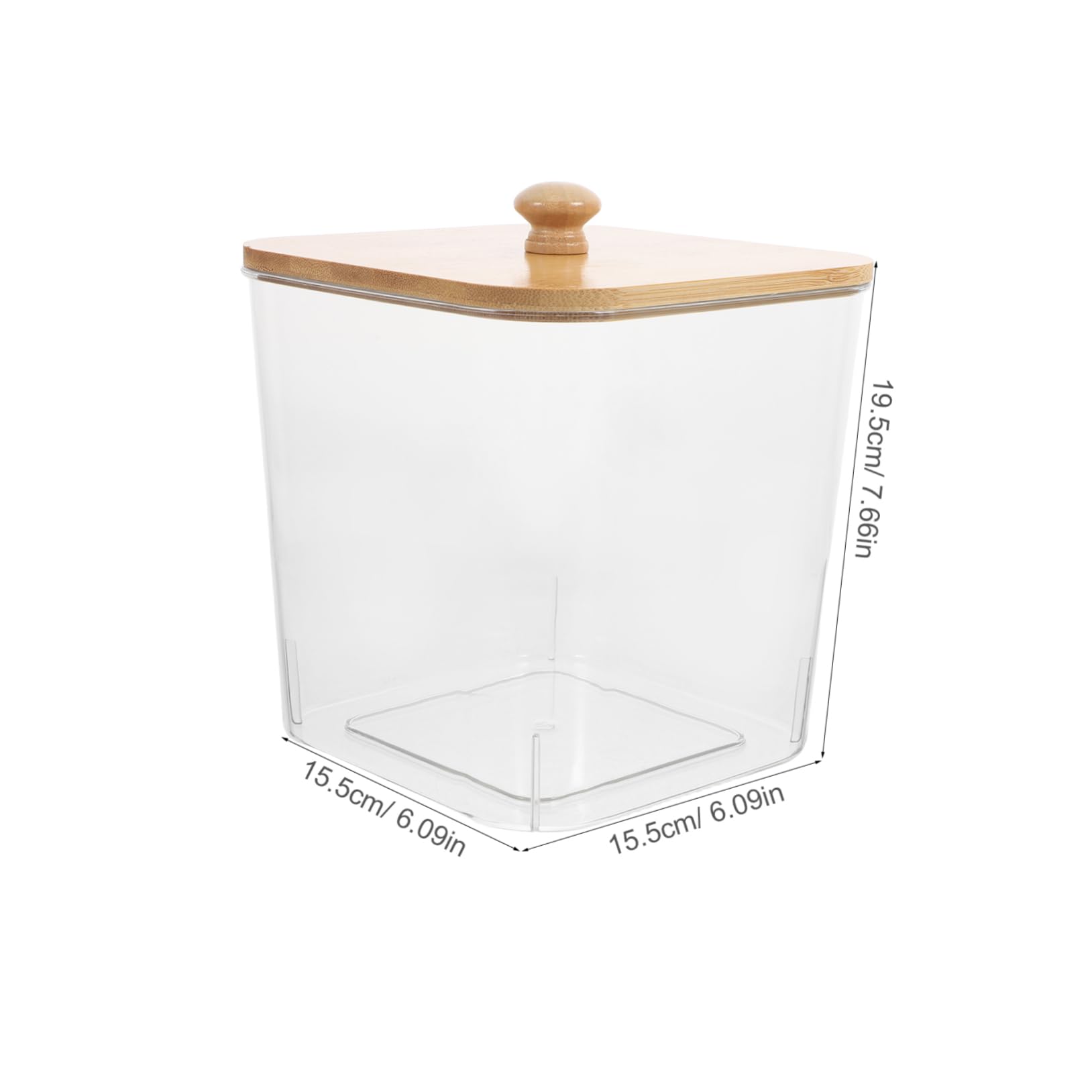 Cabilock Laundry Room Organizer with Lid Capacity Dryer Box and Powder Holder Transparent Storage Container for Laundry Supplies Compact Design for Easy Placement