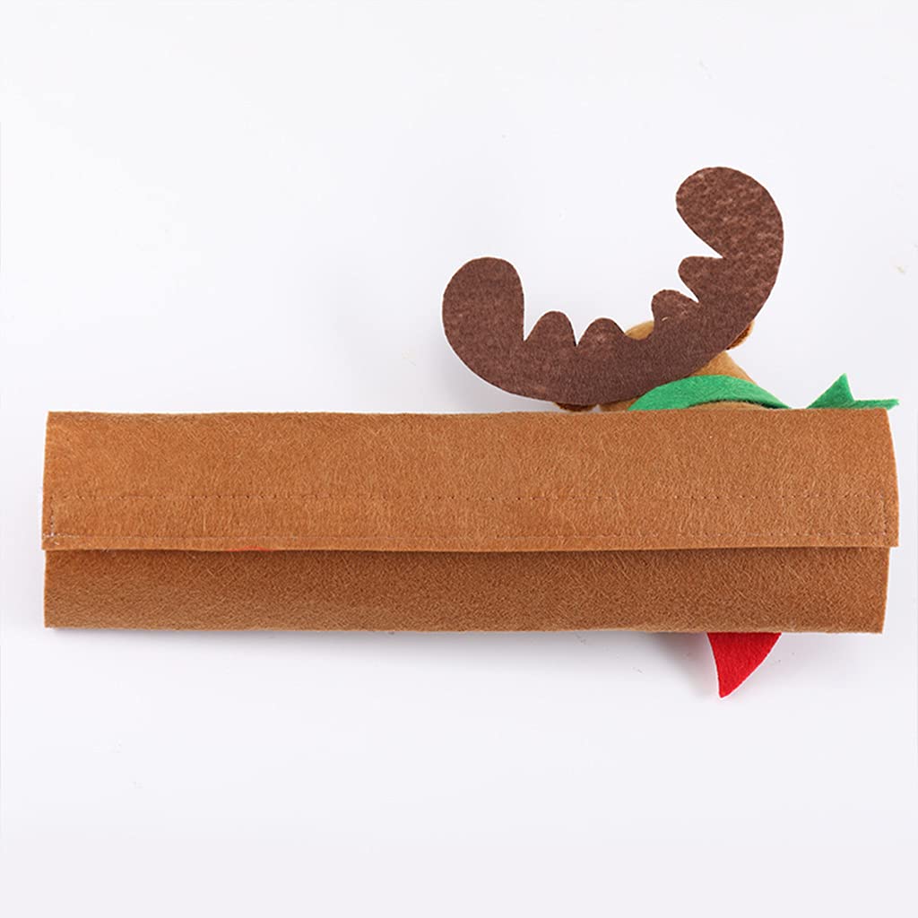 DABAIXIONG Copri maniglia per porta a forma di statuetta delicata a forma di Babbo Natale, decorazione per la casa