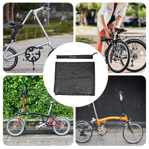 Housse de vélo d'extérieur imperméable avec sangle nylon - 5