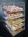 305Displays Acrylic Case w/5 trays Pastry Bakery Donut Bagels Cookie