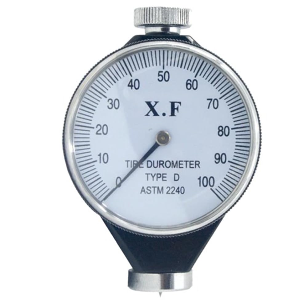 Aundhegrtt As Shown Durometer Hardness Tester Rubber Tire Durometer Rubber Tire Durometer Gauge 0-100 Degrees With Large Lcd Display