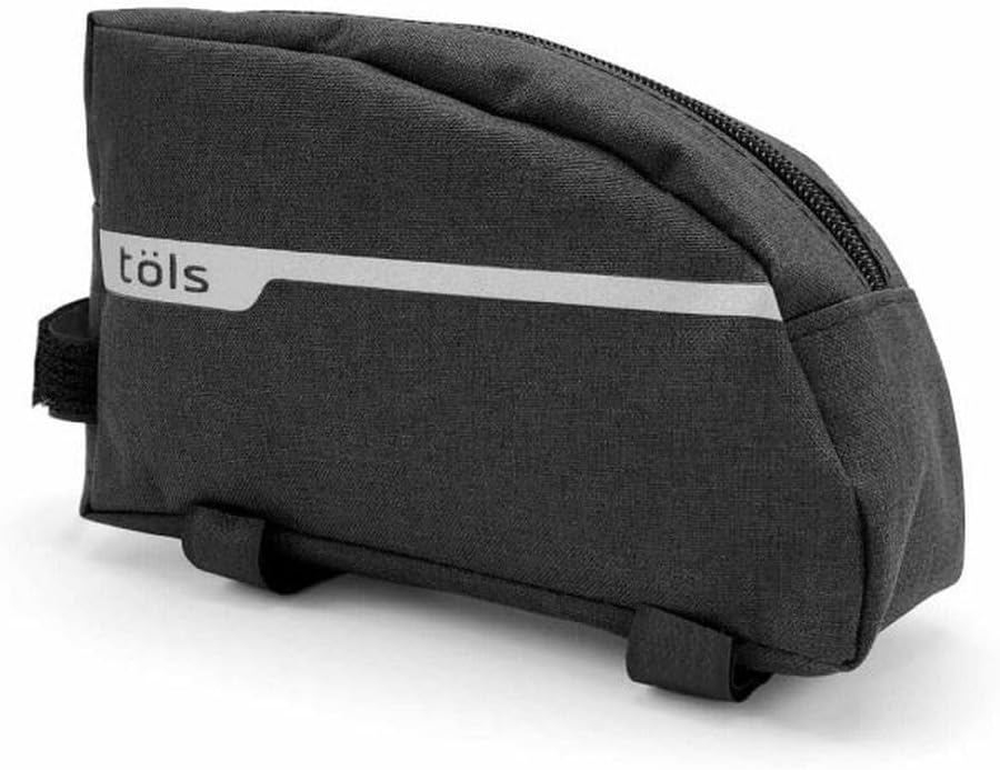 [töls] ZX-TOL-BAG84707 Top Tube Bag, Black