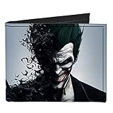 Buckle-Down mens Buckle-down Canvas Bifold - Batman Arkham Origins Wallet, Batman Arkham Origins, 4.0 x 3.5 US