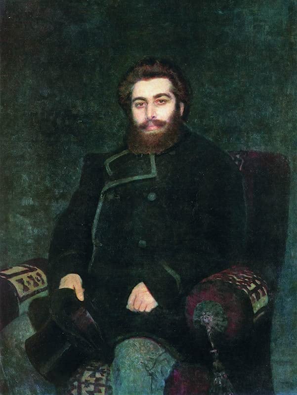 Reproduction de l'affiche d'art Il'ya Repin portrait historique de haute fidélité