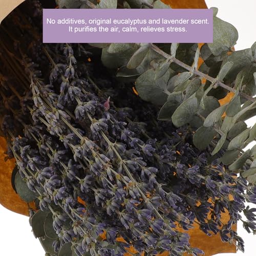 Ramo de lavanda seca con sachet decorativo miniatura 3
