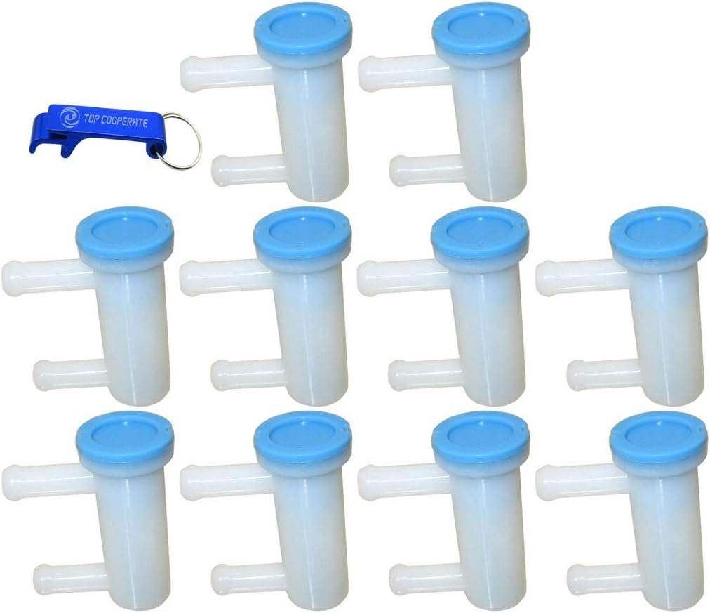 TC-Motor Fuel Filter For Yamaha 69J-24501-10-00 F150 F200 F225 F250 LF250 Outboards (10)