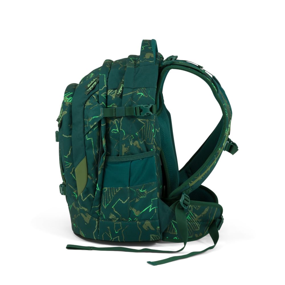 SATCH Green Compass Kinder-Rucksack, 45 cm, 30 Liter, Green Lands