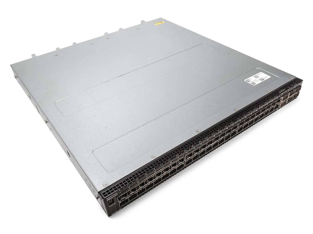 DELL S-​Series S5248F-​ON Géré L2/​L3 None Noir 1U - Commutateurs réseaux (Géré, L2/​L3, None, 100 Gigabit Ethernet, Grille de montage, 1U)