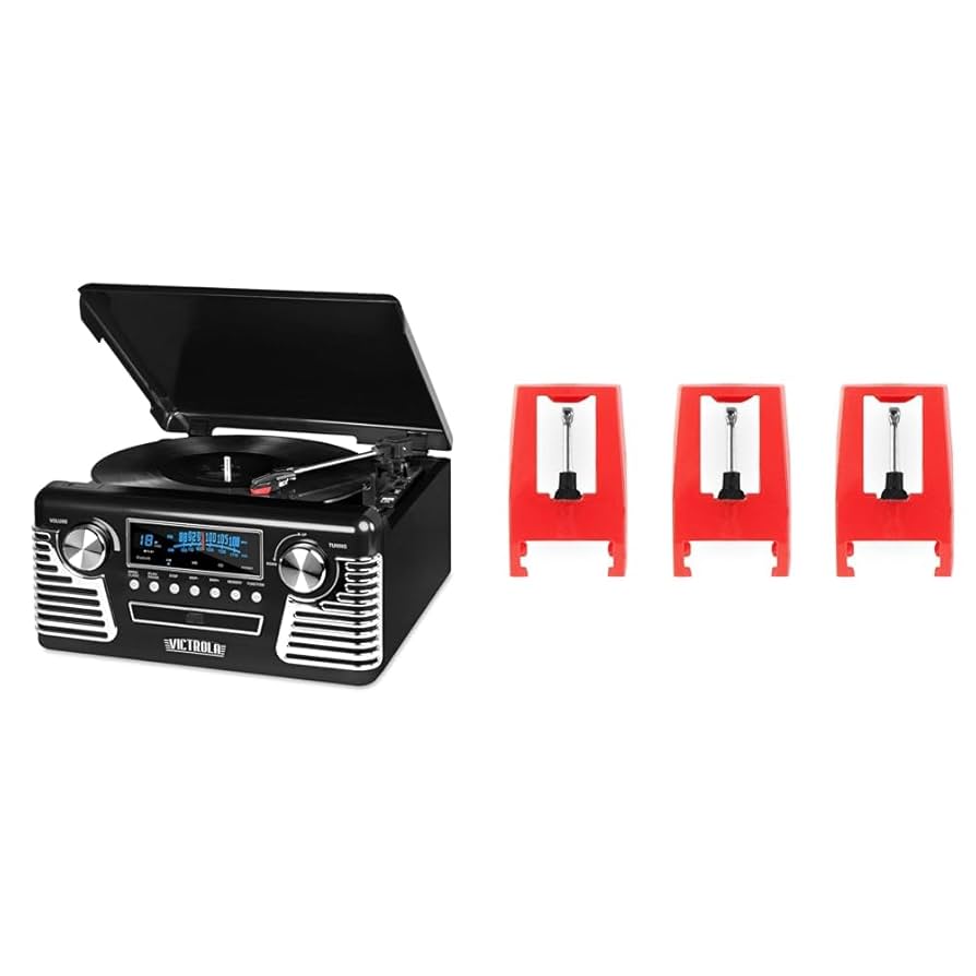 Amazon.com: Victrola 50's Retro Bluetooth Record Player