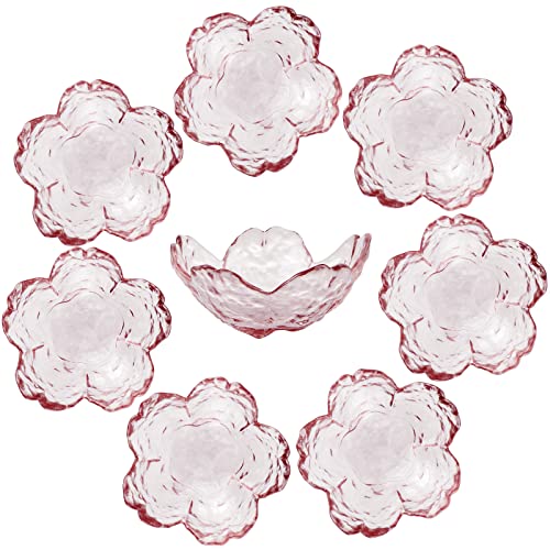 La Mejor Recopilación de Cuencos y platos para aperitivos y salsas - 5 favoritos. 42 Sanbege 8 platos de salsa de soja Sakura de vidrio, bonitos cuencos de postre, pequeños platos apilables para aperitivos, condimentos, aperitivos, frutas o bolsas de té, velas...
