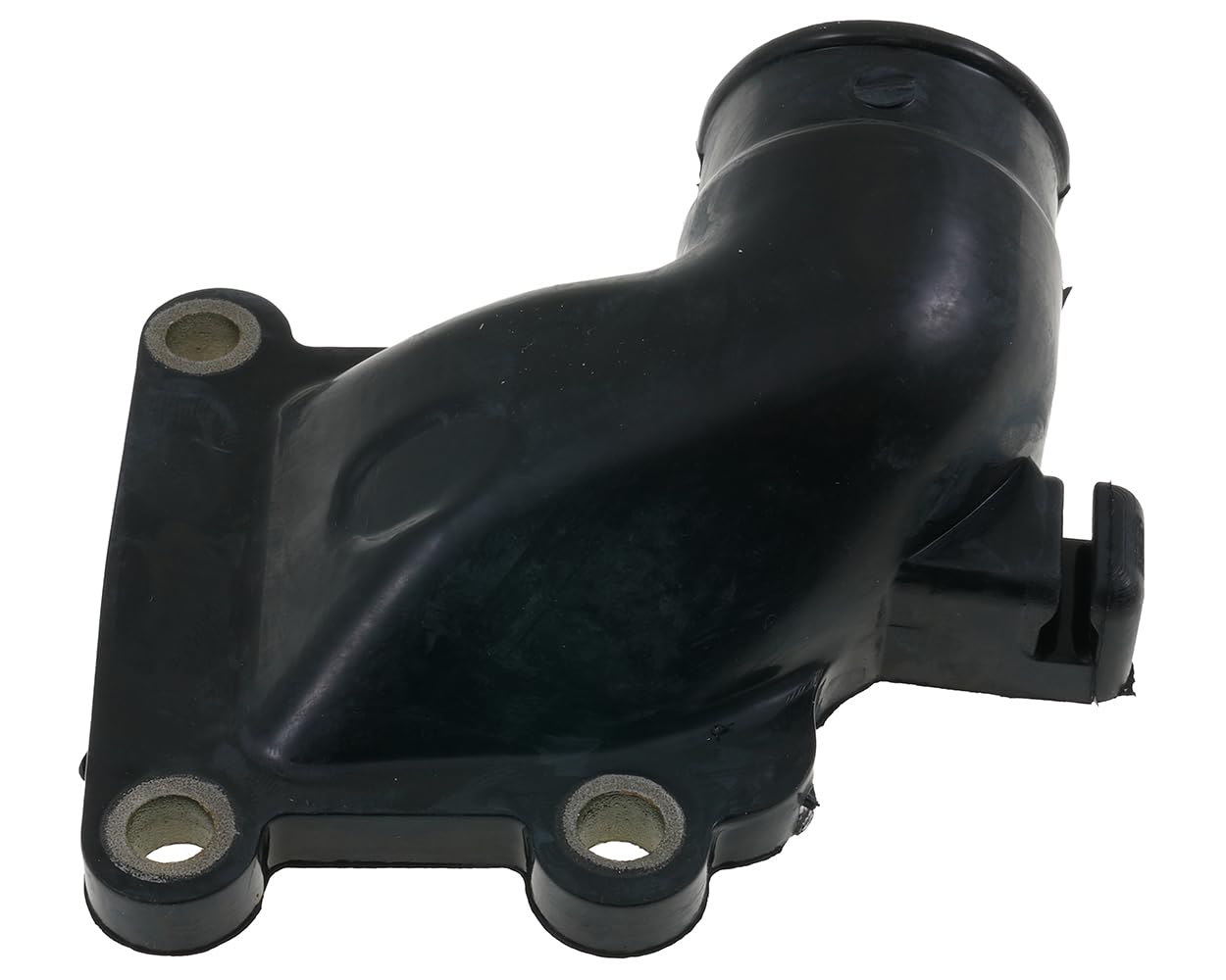Pipe à 21 millimètres Minarelli vertical compatible avec MBK Booster Rocket | Ouvert pour carburateurs jusqu'à 21 millimètres, raccord 23 millimètres, caoutchouc; compatible avec MBK Spirit, Track, Stunt
